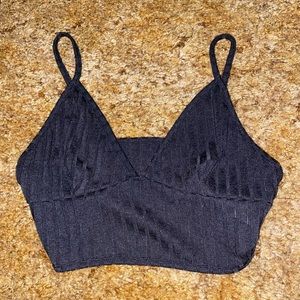 Bralette not worn